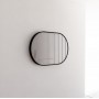 Me Black Framed Oval Mirror 600 * 900